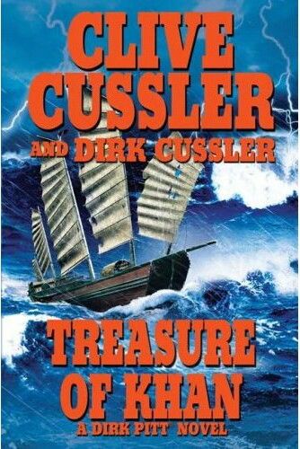 Treasure of Khan (Dirk Pitt Adventure) by Clive Cussler (Hardback with dustcover)